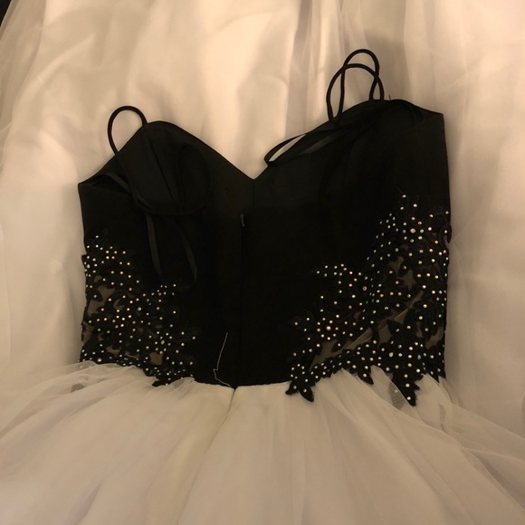 Black and white Ball gown - Picture 7 of 8